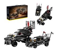 Classic War Car Building Set, 2-Pack Off-Road Buggy & Pickup Truck Model