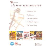 Classic War Movies: The Desert Fox / The Hunters / The Sand Pebbles / Von Ryan's Express / The Young Lions (Box Set) [DVD]