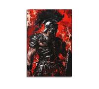 Classic Warrior Wall Art, Hanging Paintings Poster, Sl rmor Knight Artistic Creation Delivers Strong Visual Texture to Enhance The Aesthetic Sense of Living Room Bedroom And Office Interior Wall D