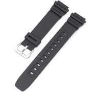 Classic Watch Band High End Watchband 18mm Black Sport Silicone Wristband Replacement Watchbands for Unisex Watch Accessories Watch Accessories