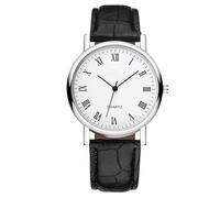 Classic Watches for Men - Men Wrist Watch, Watches for Men, Mens Casual Wristwatch | Koreans Style Mens Womens Classic Watch, Business Casual Fashion Leather Strap Wrist Watches for Adults Teens