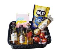 Classic Whisky Miniature Gift Basket |Gift Hamper| Whisky Gift | Alcohol Gift | For Her | Adult Gifts (Girl going places)
