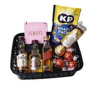 Classic Whisky Miniature Gift Basket |Gift Hamper| Whisky Gift | Alcohol Gift | For Her | Adult Gifts (Mrs always right)