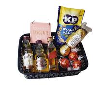 Classic Whisky Miniature Gift Basket |Gift Hamper| Whisky Gift | Alcohol Gift | For Her | Adult Gifts (You are my favourite wife)