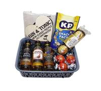 Classic Whisky Trio Miniature Gift Basket |Gift Hamper| Whisky Gift | Alcohol Gift | For Her | Adult Gifts (Gin and tonic)
