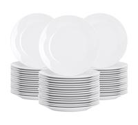 Classic White Dessert Plates - 19cm - Pack of 48 Argon Tableware White One Size