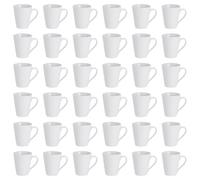 Classic White Latte Mugs - 285ml - Pack of 36 Argon Tableware White One Size