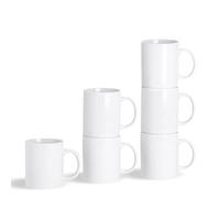 Classic White Mugs - 285ml - Pack of 36 Argon Tableware White One Size