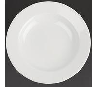 Royal Porcelain Classic White Wide Rim Plates 160mm