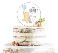 Classic Winnie Cake Topper, The Pooh Baby Shower Decor,Party Decorations, The Pooh Cake Topper Acrylic for Baby Shower, Winnie Babies Gender Reveal Birthday Party Decoration Centerpieces