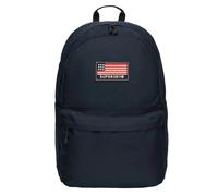 Classic women's patch backpack Superdry Montana Bleu TU