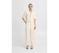 Classic women's trousers Ichi Wallis Blanc 40