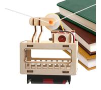 Classic Wood Puzzle, Sightseeing Cable Car, Engaging Brain Game, Hands On Building Challenge, Fun Educational Hobby Project, Model Kit for Women, Teens, Kids, Students