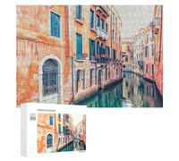 Classic Wooden Jigsaw Puzzle for Adults, Secret Venice, 300 PCS