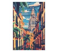Classic Wooden Jigsaw Puzzle for Adults, Valencia, 1000 PCS