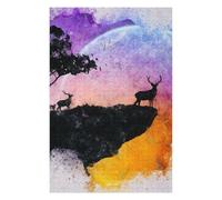 Classic Wooden Jigsaw Puzzle for Adults, Whispering Winds A Serene Landscape, 1000 PCS