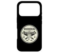 Classic Woodworking Is My Retirement Plan Woodworking Lover Case for iPhone 17 Pro