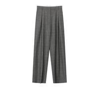Classic Wool Check Trousers - female - DAY Birger et Mikkelsen - Wide Trousers - Gray - S - Trousers S
