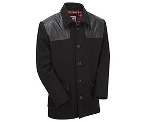 Classic Wool Donkey Jacket, Black, XL
