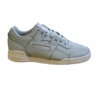 Reebok Womens Workout Lo Plus Trainers Green Leather - Size UK 3.5