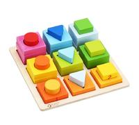 Classic World 3538 Geometric Houten Blokken, 28dlg