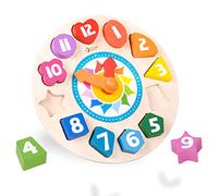 Classic World CW3655 Tic-Tac Clock Game, White, Small