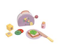 Classic World Grace Toaster Wooden Breakfast Playset