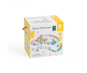 Classic World Houten Domino Oceaan, 100dlg.