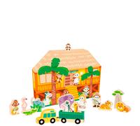 Classic World Safari Play Set - 16 Pieces