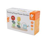 Classic World - Stacking Rings Flower Garden - Montessori Toy - Developmental, C