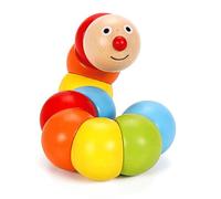 Classic World Wooden Caterpillar Toy Multi