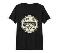 Classic Wrestling is My Retirement Plan Wrestling Lover Premium T-Shirt