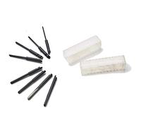 Classic Yankee Style Push Drill Replacement Bits - Spare Set of 8 Double Fluted Hand Drill Bits, Fits Most Old Stanley Models - No Chuck Needed, Ideal for Tight Spots by Kings County Tools