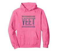 Classic Yeet Expression Design with Retro Twist Pullover Hoodie, Adult Unisex, Bright Pink, XX-Large