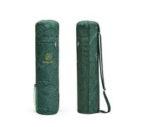 Classic Yoga Mat Bag Adjustable Shoulder Carry (Green)