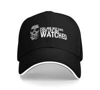 Classic Your Life are Watched Watch Dogs Gaming Baseball Caps Activities Snapback Hat Men Women Hats Essential for Autumn and Summer