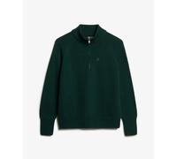 Superdry Classic Half Zip Sweater Green S Woman