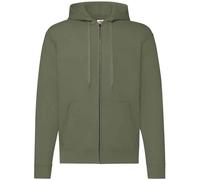 Fruit of the Loom Mens Classic Zipped Hoodie / N/A N/A PC4559