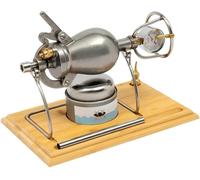 Classic304StainlessSteelHotAirPopcornMachineRetroPopcornMakerwithPressureReliefValve500mlCapacityforPerfectlyPoppedTraditionalSnacks