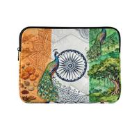 Classical 15 Inch 16 Inch India Culture Print Travel Laptop Sleeve Bag