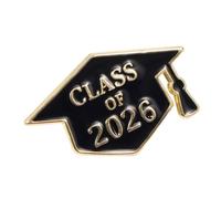 Classical 2026 Academic Achievement Brooch Pin High End Alloy Commencement Pin for Graduates and Scholars Graduates