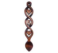 Classical 5th Anniversary Lovespoon - Free Engraving of Names & Date on Welsh Love Spoons