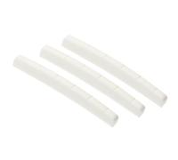 Classical 6 String Guitar Nut Replacement Curved Bottom Electric Slotted Bone Music Instrument Accessorys Slotted Bone Up Saddles