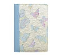Classical a 5 Size Fabric Journal Notebook Friendly Thread Bounded Structure Artistic Cover for School and Travel PU Cover Writing Notebook Diary Book Writing Pad