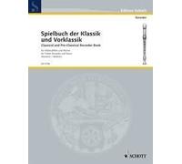 Classical and Pre-Classical treble recorder and piano Schott Music Saddle-wire s