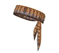 classical architecture Sports headband for outdoor running, mountain climbing and cycling forehead protection