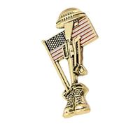 Classical Armed Commemorative Badge Elegant Metal Design Men ' s Armed Accessories Ideal for Gifts and Collections Metal Soldier Pin