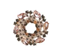 Classical Bauhinia Design Metal Brooch Lightweight Sturdy Accessory for Professional Attire Coordination Kirsite Accessory for Formal Event and Casual Outfits