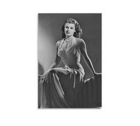 Classical Beauty Rita Hayworth Graceful Poster Decorative Painting Canvas Wall Posters And Art Picture Print Modern Family Bedroom Decor Posters 12x18inch(30x45cm)