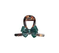 Classical Bowknot Shaped Hairpin with Acetate Construction 8cm Gentle Hold Available 3 Color Optional Hair Decoration Headdress with Bowknot Design